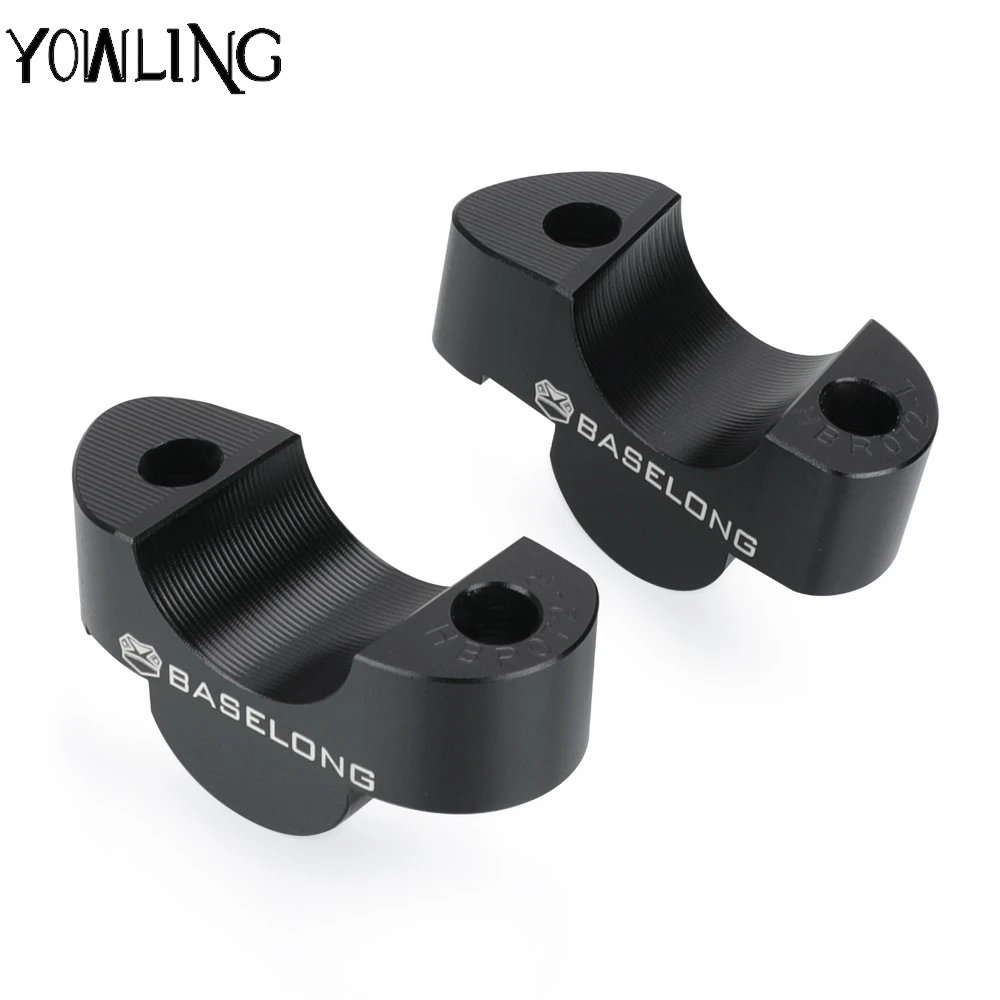 GSX-S1000 GSXS1000 Motorcycle 20mm Handlebar Riser Motocross Handlebar Heightening Clamp Mount For Suzuki GSX-S1000F GSX-S1000S