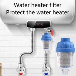 Universal Water heater Pre-Filter Water Filter Household Anti-scaling Purifier Shower Washing Machine Filter Tap Strainer