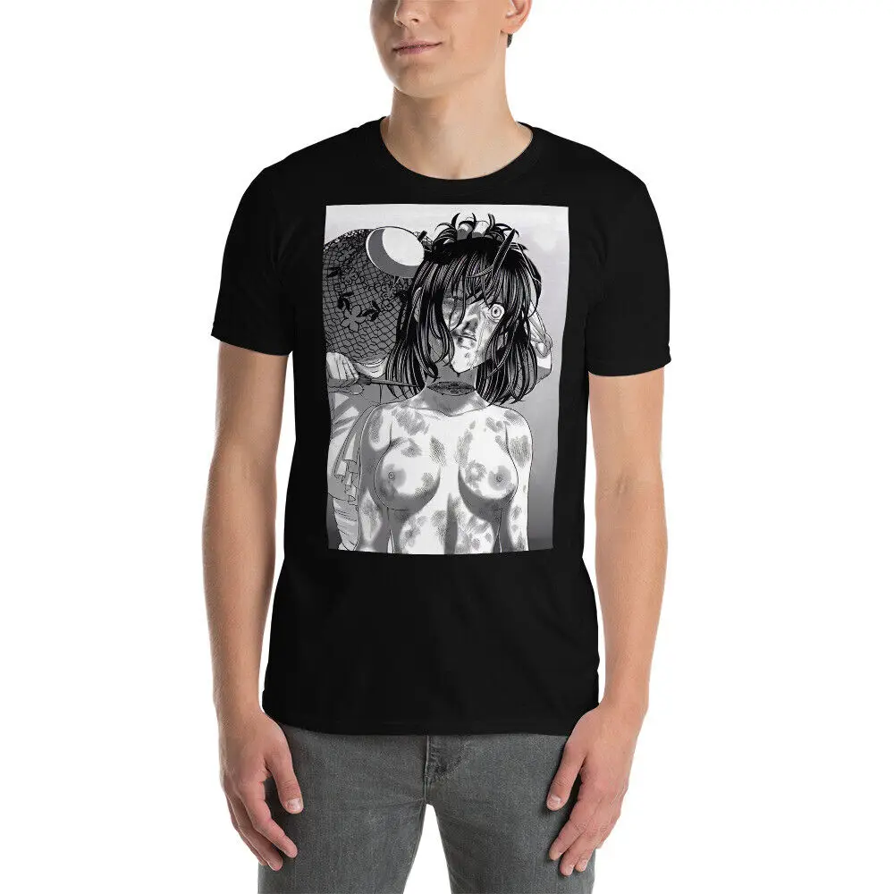 

Creepy Anime Girl Horror Goth Gothic Short-Sleeve Unisex T-Shirt