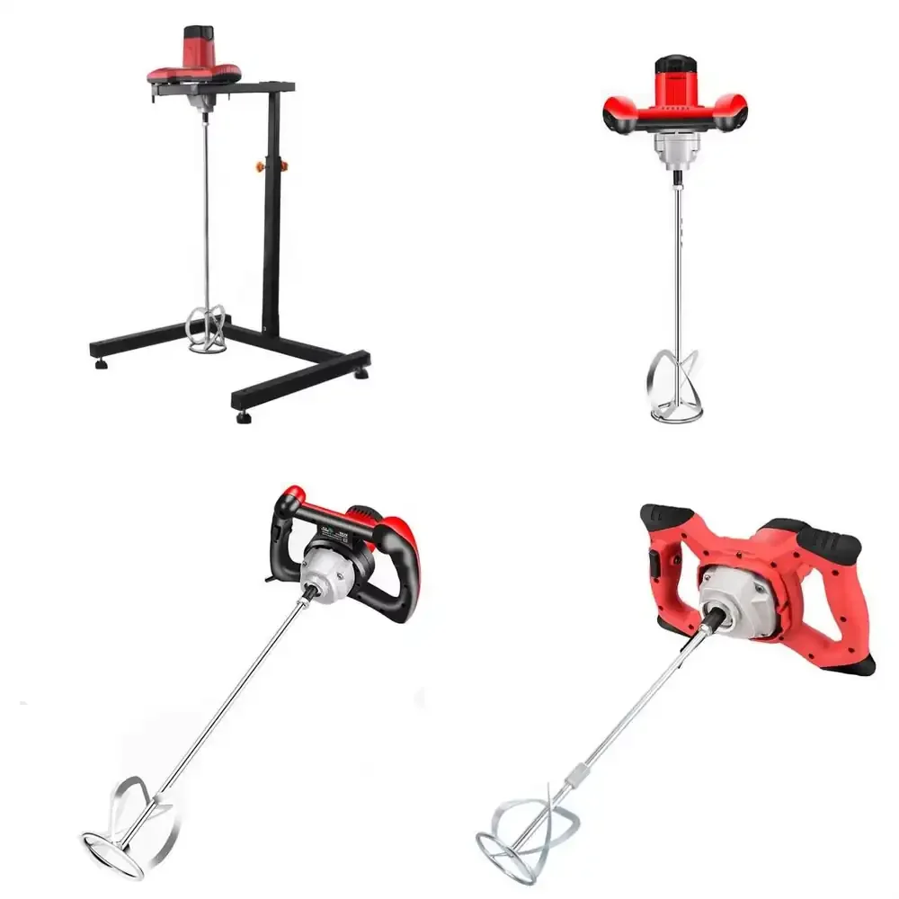 Factory Wholesale Handheld Electric Putty Plaster Cement Plaster Mixer Cement / Putty 2.1KW Sand Cement Handheld Mixing
