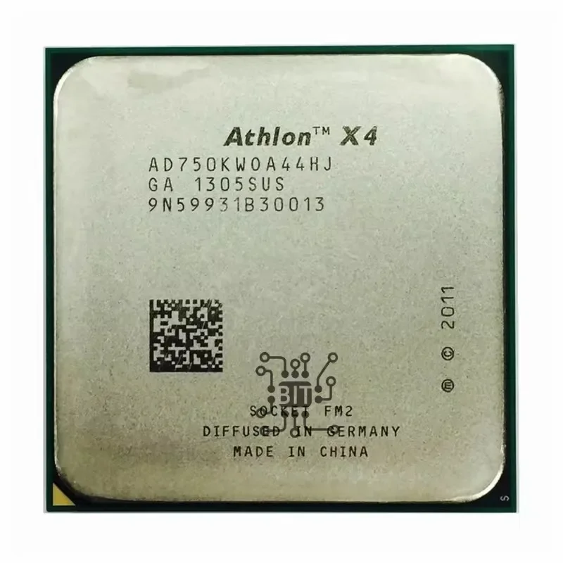 Athlon X4 750K 750 3.4 GHz Duad-Core CPU Processor AD750KWOA44HJ Socket FM2+