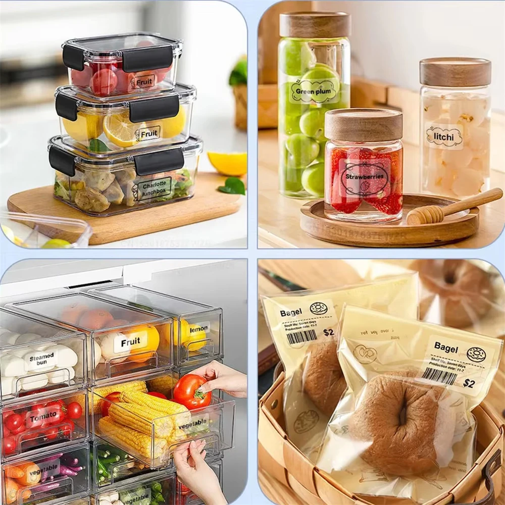 

Наклейки-этикетки для P50: водонепроницаемые, пустые, самоклеящиеся, разнообразные, съемные, для именных бирок, бутылок, файлов, документов, школьных принадлежностей