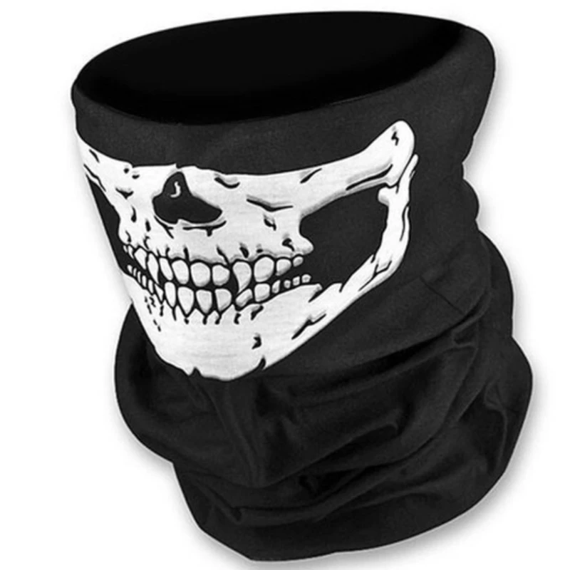 2.قناع جمجمة الدراجة بالاكلافا للهالوين والحفلات التنكرية | غطاء وجه بدون خياطة للجنسين | دعامة مثالية للحفلات والمغامرات الخارجية #4