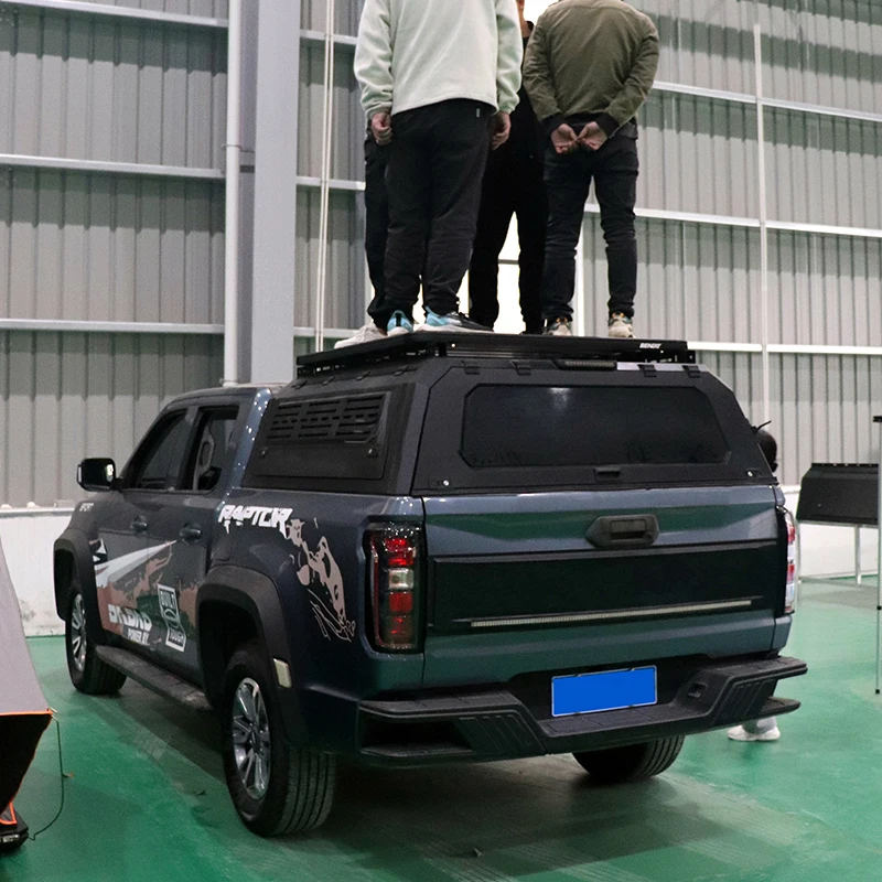 

Pickup Aluminum Cargo Cer Flat Roof Rack for Dmax Dadao Navara Hiliux Roof Rack