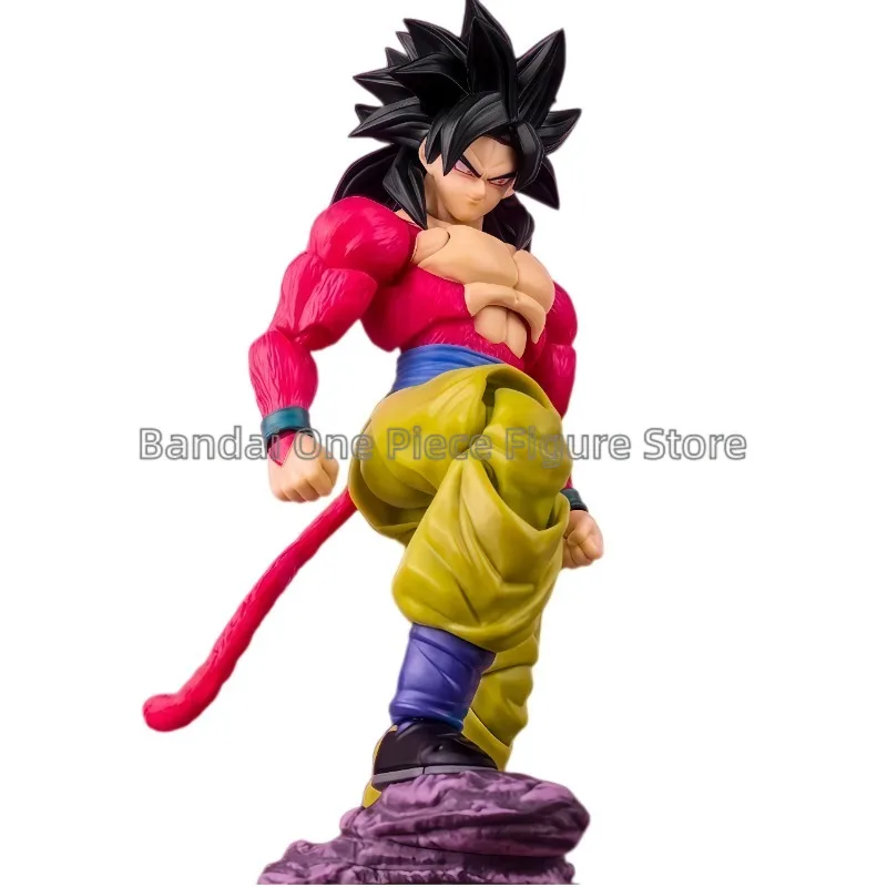 Demoniacal Fit SHF Dragon Ball GT - Super Saiyan -  Untamed Power Son Goku SSJ4 Anime Action Figures Plastic Toys Gift