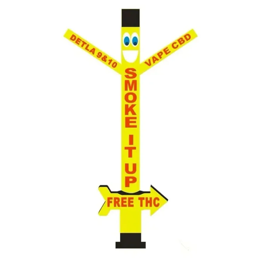 Custom 5mH Tall  Waving Air Tube Man,Air Dancer Man/Boy For Advertising With Air Blower