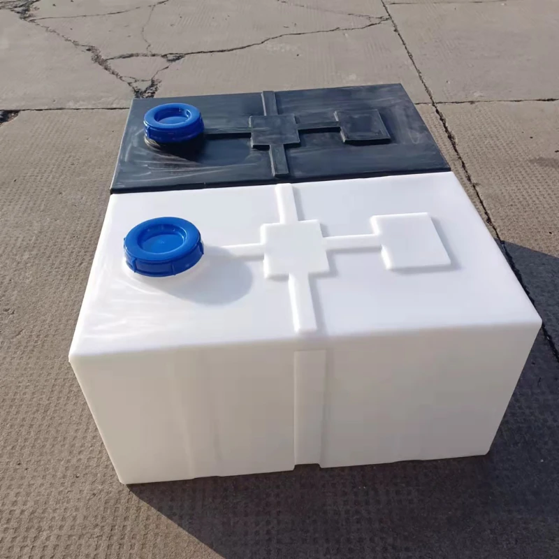 

150L diesel transport bucket 100L RV covered rectangular water storage bucket anti-corrosion horizontal flip dosing box