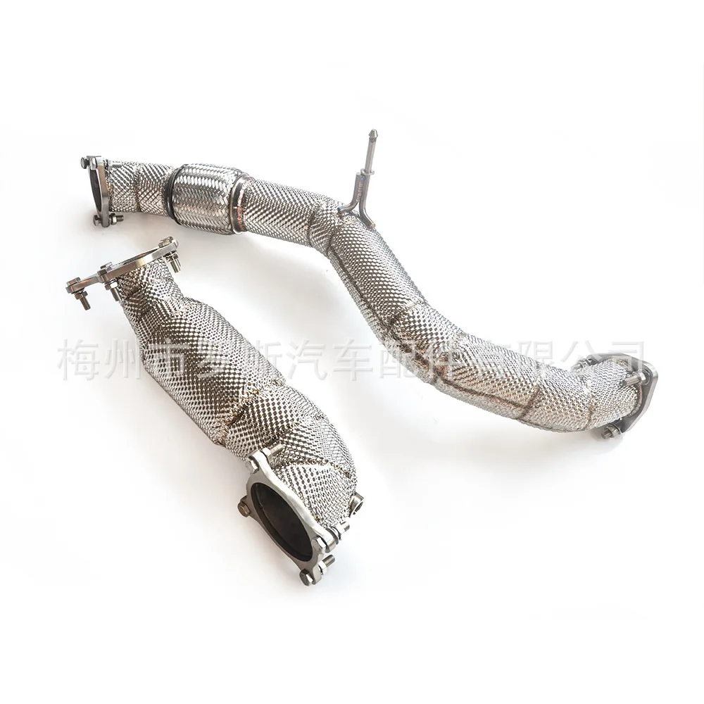 혼다 시빅 R 타입 R 타입 FL5 2.0T 2015-2023 배기 다운스파우트 단열재에 적합