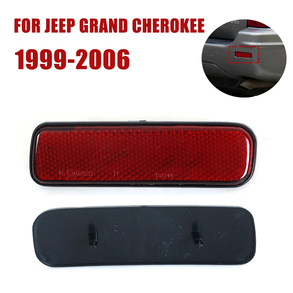 

Car Rear Bumper Reflector Brake Light Marker Lamp For Jeep Grand Cherokee 1999 2000 2001 2002 2003 2004 2005 2006 Fog light