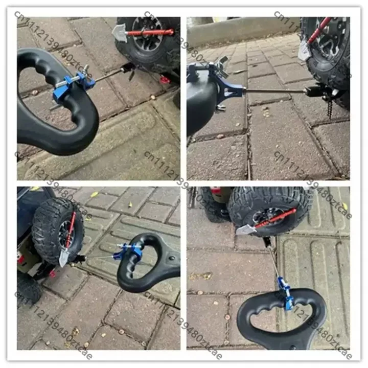 1/10 RC Crawler Camper Car Quick‑Detach Trailer Hook Connector Tow Hitch Upgrade Replacement Spare Parts For RC Model Vehicle