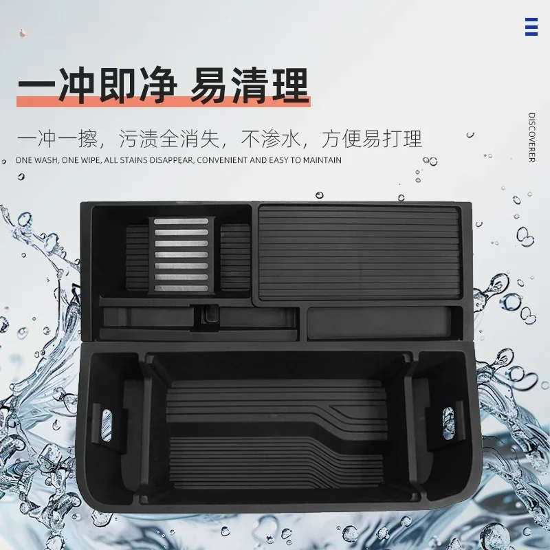 For Jetour T2 Traveller 2023 2024 High-end/low-end Car Rear Trunk Storage Box Boot Tail Organizer Interior Tidying Accessories
