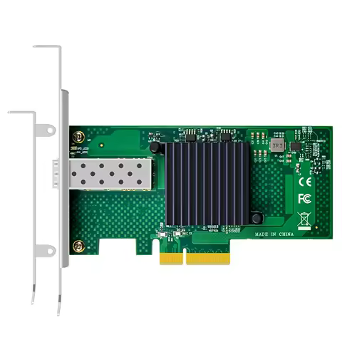1-Port 10Gb SFP+ Ethernet Network Card with Intel 82599EN Controller, PCIE 2.0 X4 Interface