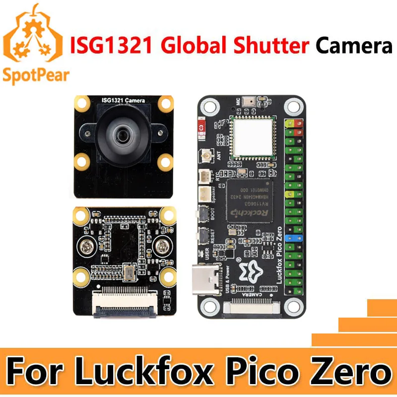 1.38MP Global Shutter Camera ISG1321 For Luckfox Pico Zero ISG1321 Camera