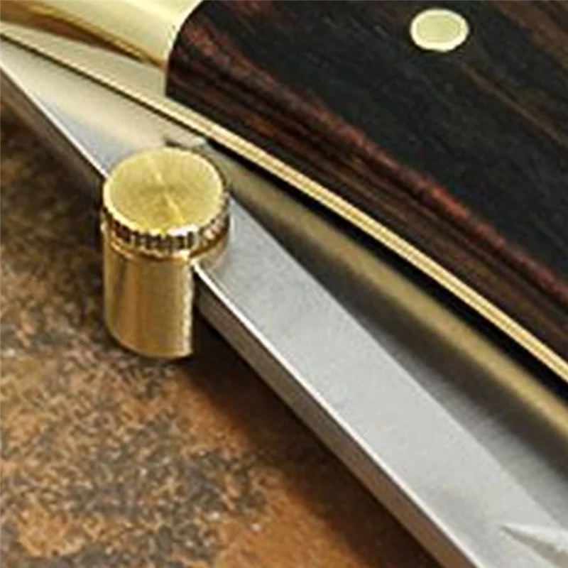 ABJY-Hand Tool Blade Parts Thumb Stud Wrench Push Knife Button 416 Stainless Steel Material 110 Tool Belt Screw 3-Piece Set