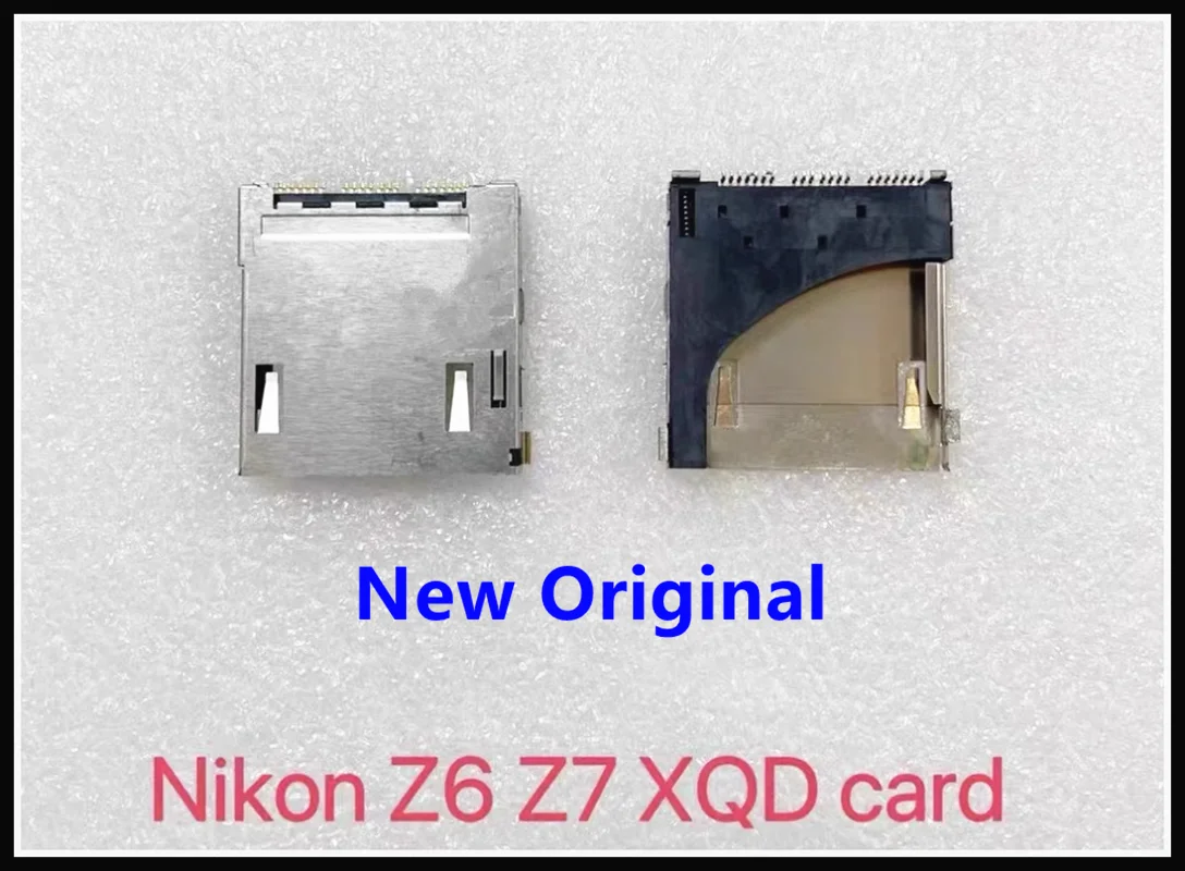 

1pcs New Original XQD Memory Card Slot Holder Unit for Nikon Z7 Z6 Z7II Z6II Z9 D500 D4S Camera Replacement Part