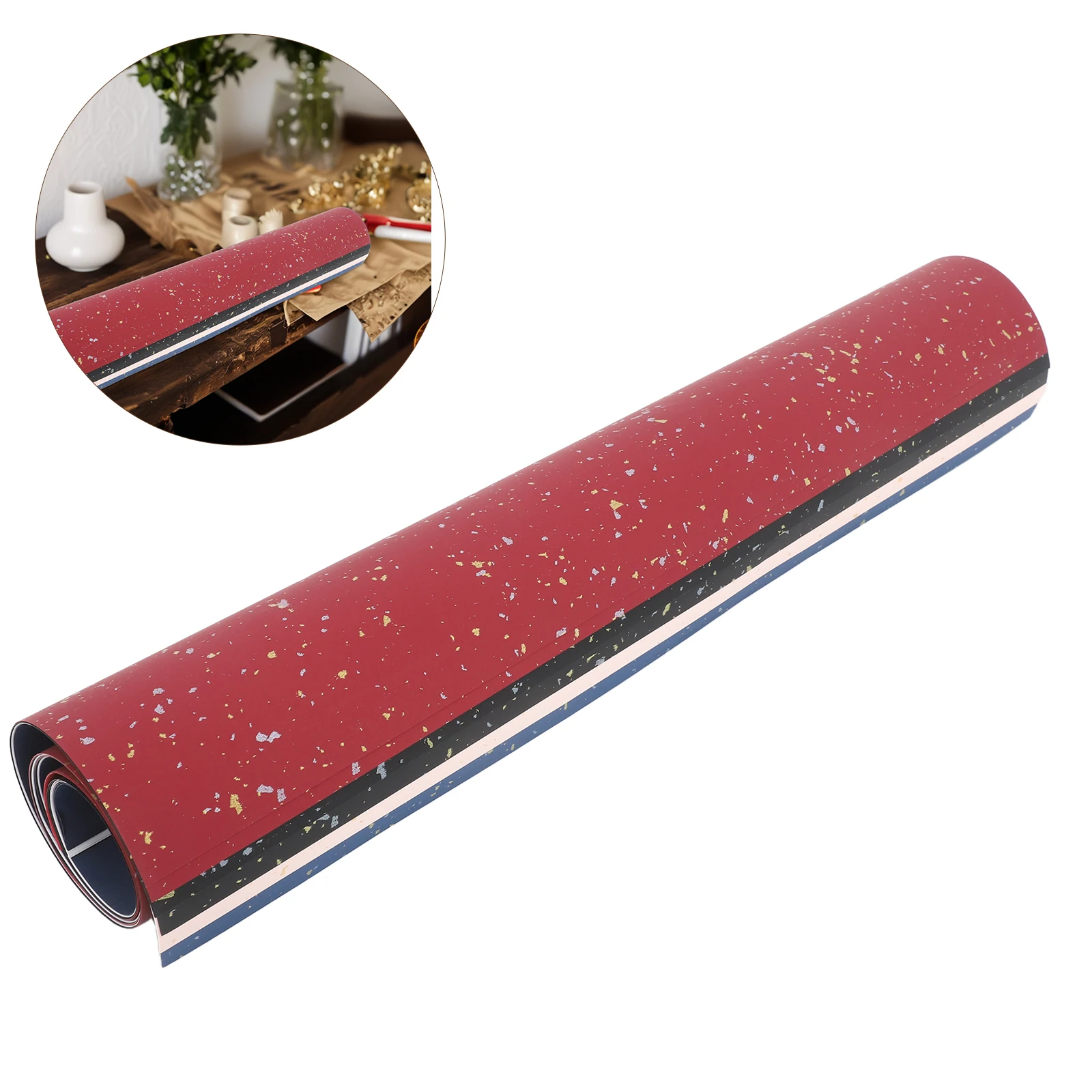 

8pcs Star Pattern Thickened Birthday Wrapping Paper Sheets All Occasion Gift Wrap For Wedding Party Holiday Presents Retro