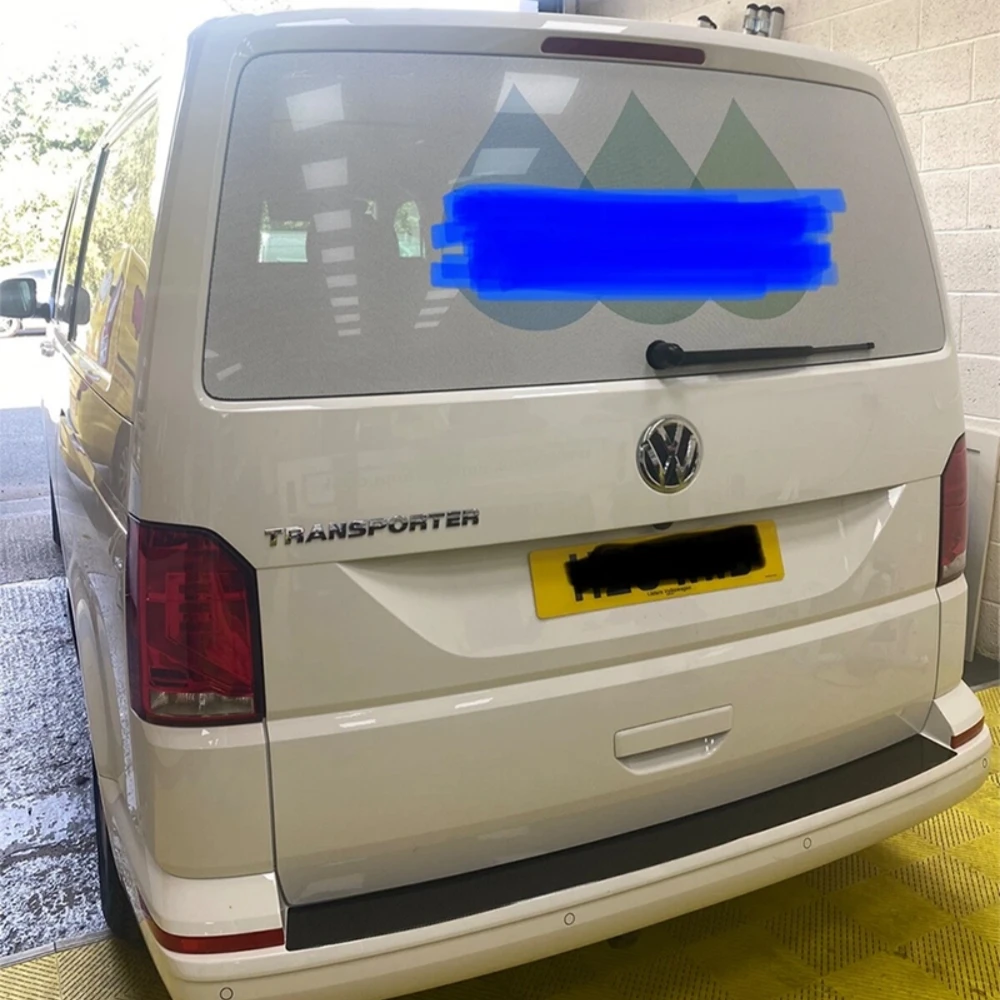 واقي مصد السيارة مع مجموعات أدوات لشركة فولكس فاجن T5 T6 2003-2025-واقي المصد الخلفي للسيارات المضادة للخدش الطلاء حامي لعتبة الشفاه