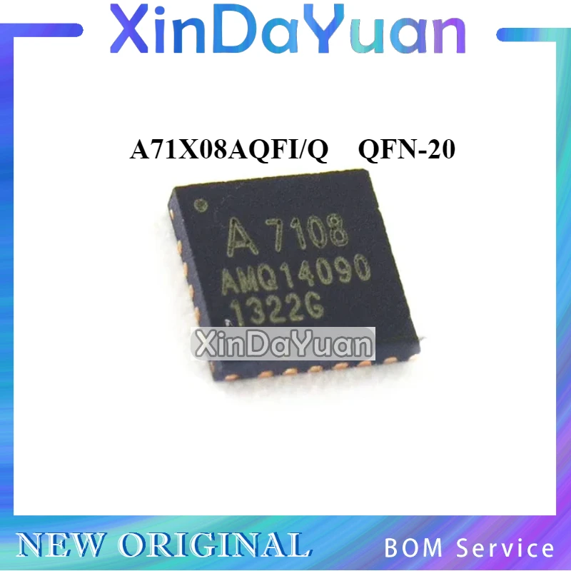 5 pcs A71X08AQFI/Q A7108 QFN-20  Wireless Transceiver Chip