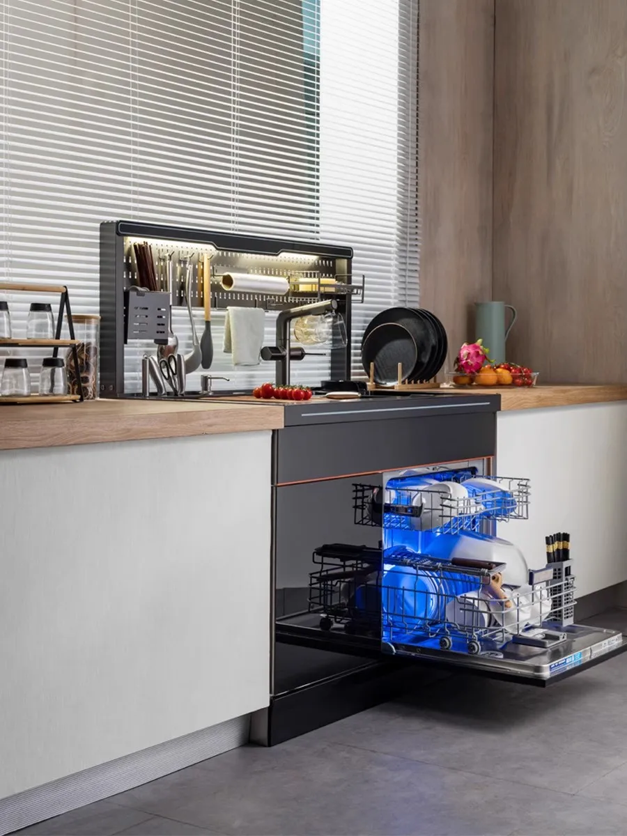 تصميم لوحة ثقب مدمجة للخزانة الأوتوماتيكية مع أثاث المطبخ المدمج