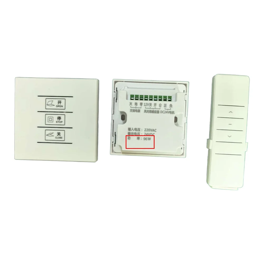 Dual Channel Smart Switch Device Smart Wall Switch Touchscreen Controller Standard Wall Box Fit Compact 86-type Design