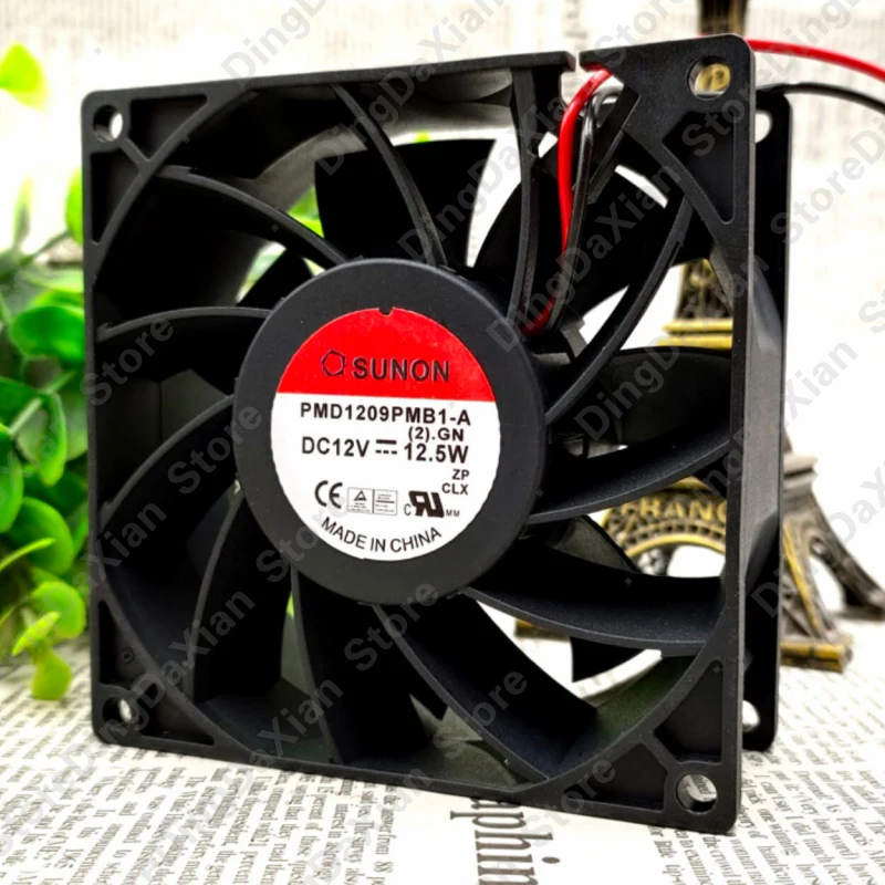 X 1PCS For SUNON PMD1209PMB1-A | 12V 12.5W | 9CM | Speed Measurement Cooling Fan