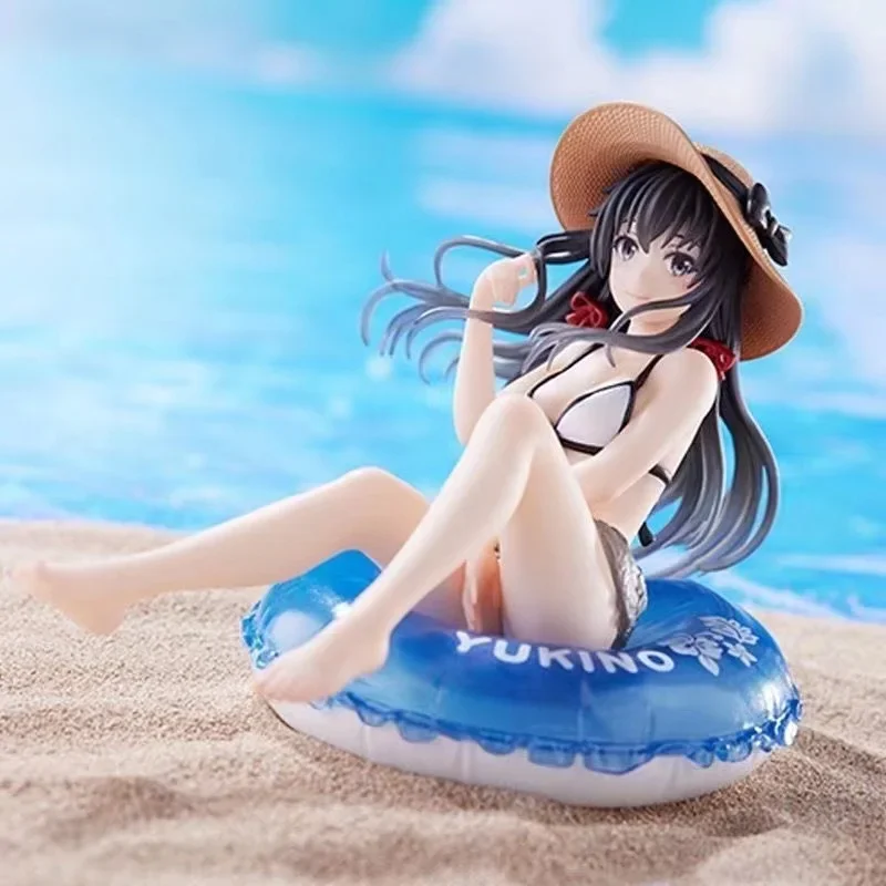 Yukinoshita Yukino Figures Anime Yukino Sexy Swimsuit Doll Action Figure Model Room Decoration Toys