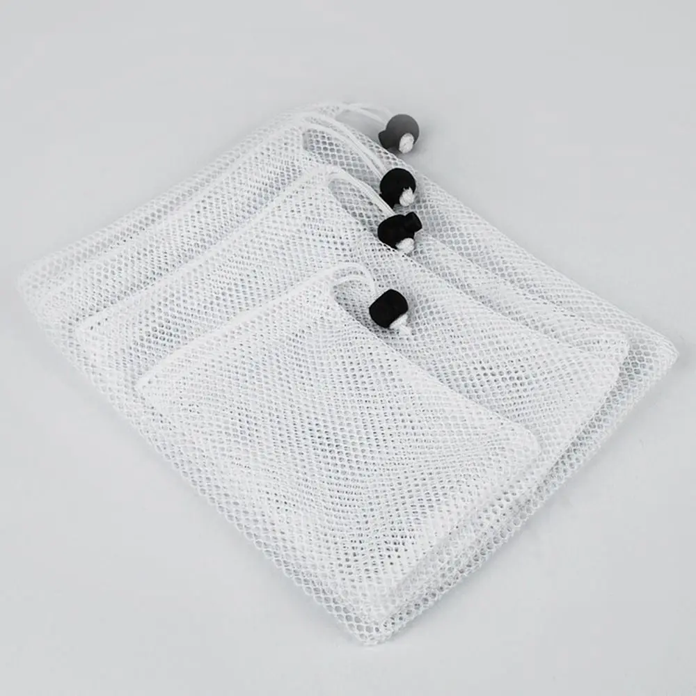 Travel Nylon Multi Purpose Stuff Sack Mesh Drawstring Bag Laundry Bag Storage Bag