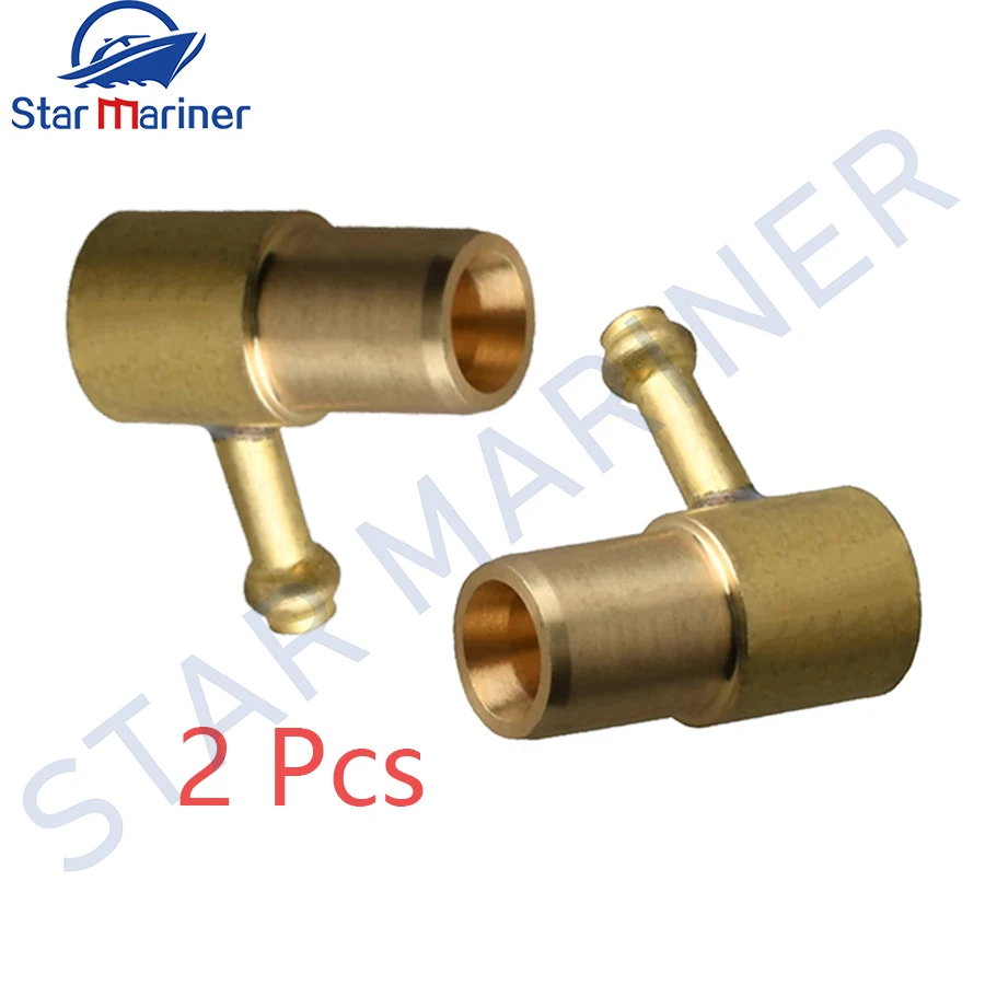 2PCS 650-11370 Check Valve Assy for Yamaha Outboard Motor 2 Stroke 30-90HP 650-11370-00-00 650-11370-01-00 Boat Engiine Parts