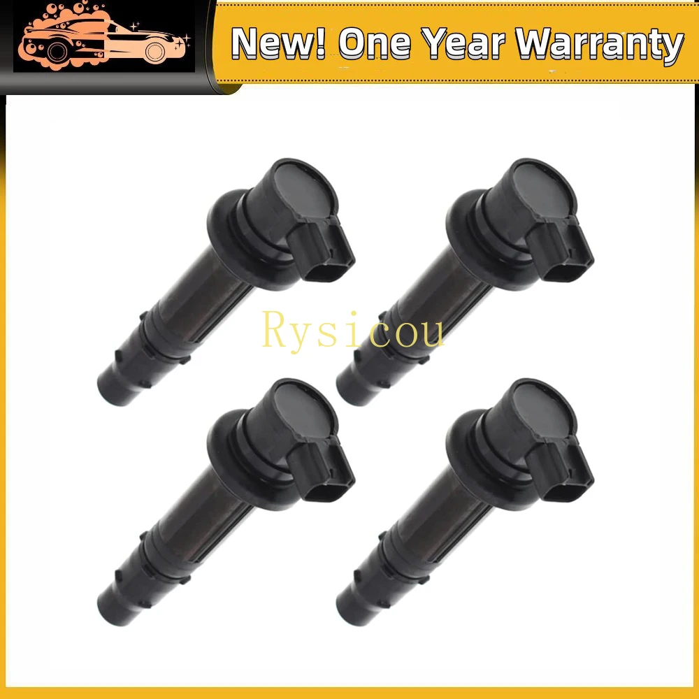 4Pcs Ignition Coil F6T558 F6T560 for Yamaha YZF R1 R6 R6S VMX V Max 2002-2017 FZ1 FZ8 RS SR Nytro 5VY-82310-00-00 5VY823100000