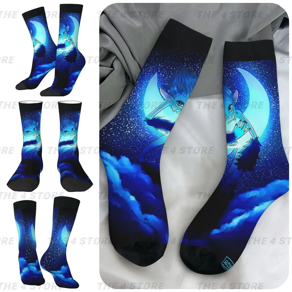 mune-le-gardien-de-la-lune-meias-estampadas-de-fibra-de-poliester-de-alta-elasticidade-para-homens-e-mulheres-durante-todo-o-ano-presente-de-vestir