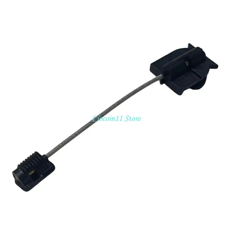 Y1UB Vehicle Door Cable Assembly 7H0837732 for Door Lock Release Repair with Black End Fittings and Single Cable Part