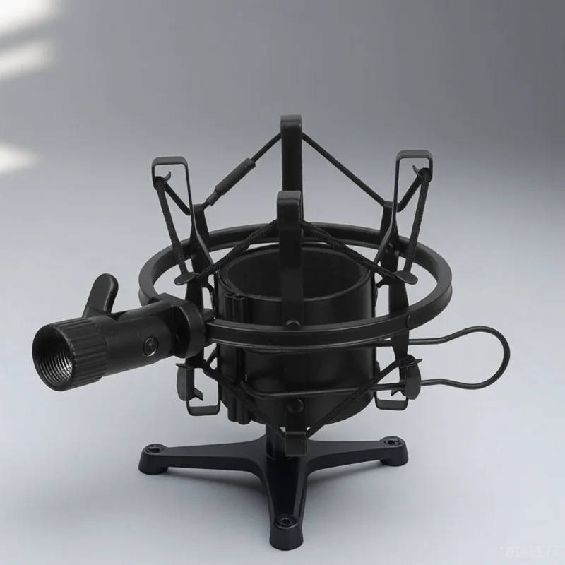 

Universal Microphone Shockmount Mount Holder Anti Vibration Suspension Clip 1.5Cm Hole 4.5Cm Compatible For Singing Gaming