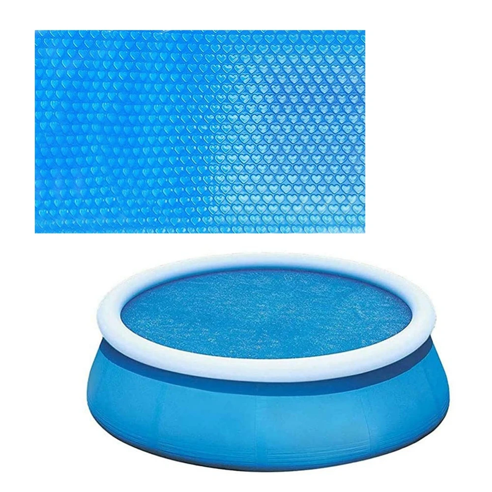 TarLII-Juste de Protection Rectangulaire/Circulaire pour Piscine Solaire, Cadre Niket Extérieur, Film d'Isolation Thermique