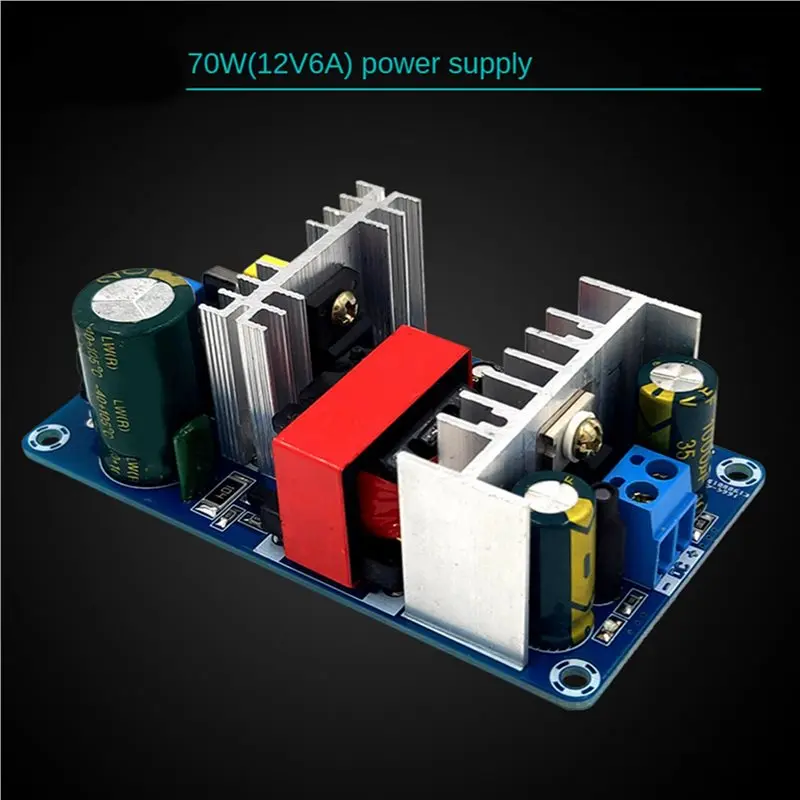 B29C-4X 12V6A Switching Power Supply Board 70W Isolated Power Supply Module Ac-Dc Power Supply Bare Board