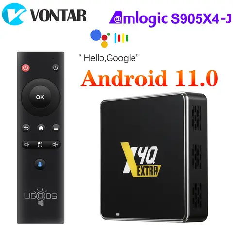 Ugoos X4Q Android TV Box 4GB RAM VONTAR