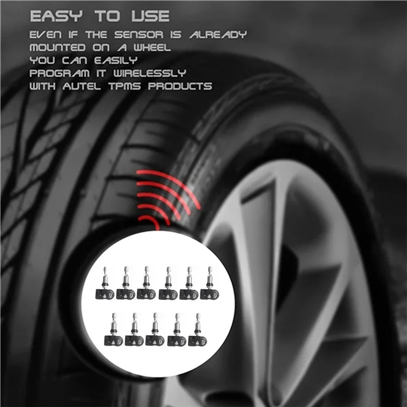 

11 шт. датчик давления в шинах TPMS для инструмента Autel TS408 TS508 ITS600 315 МГц и 433 МГц 2 в 1 программируемый датчик MX монитор