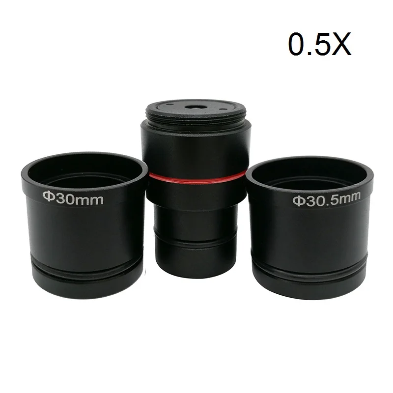 C-mount Adapter Lens C Mount Lens for USB Industrial Camera Digital Eyepiece Connected Microscope Reduction Relay Lens 0.3X 0.4X
