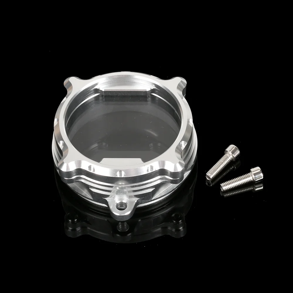 Motorcycle Transparent Visible Clutch Disc Cover clear Engine Side Cover For Honda Monkey Dax Grom Trail CT125 Super Cub 125