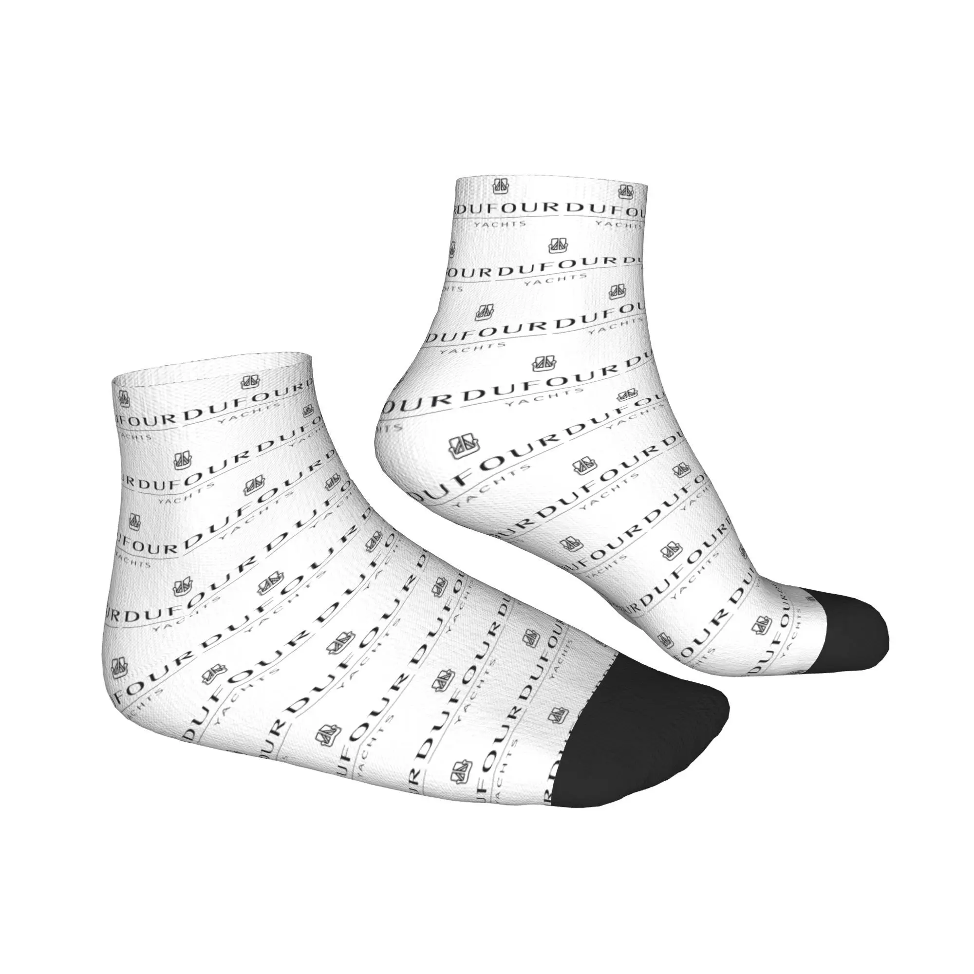 Dufour Yacht Socken Harajuku Superweiche Strümpfe Ganzjahressocken Zubehör für Geschenke für Männer und Frauen