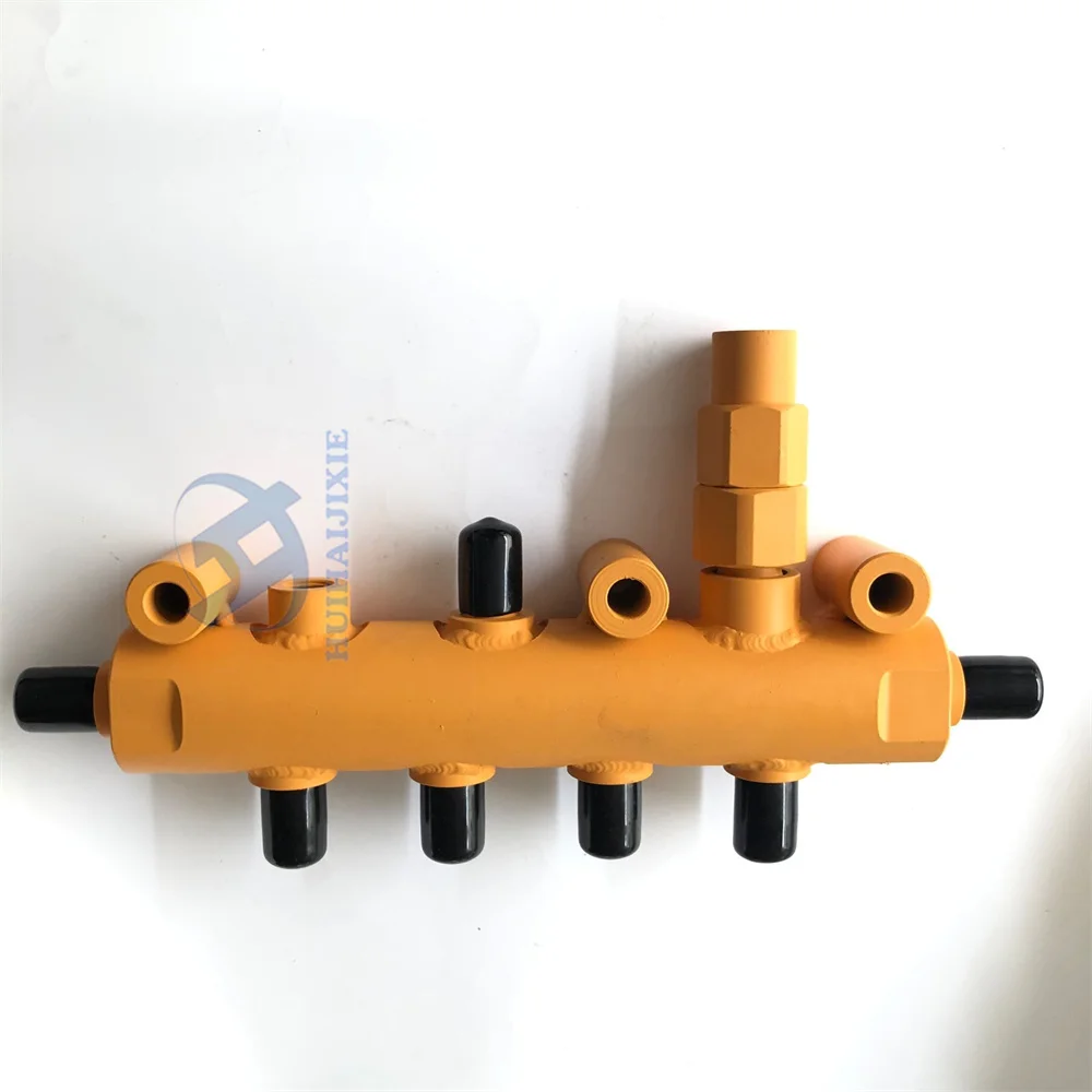 For Caterpillar C6.4 Engine  320D 323D Excavator Fuel Common Rail Assy 438-3416  4383416
