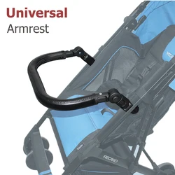 Passeggino paraurti Bar bracciolo universale accessori per passeggino manubrio regolabile in pelle Fit YOYO/YOYA/Cybex 98% passeggino per bambini