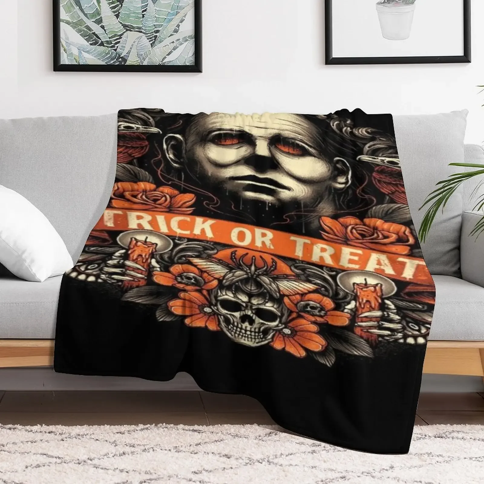 Halloween DreamscapesbyTeresa Throw Blanket Sofa Throw funny gift Luxury Brand Blankets