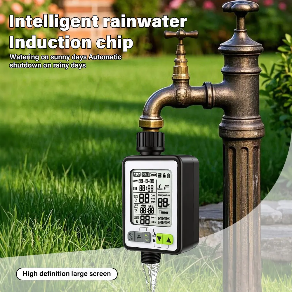 Garden Irrigation System Timer Automatic Water Timer Digital Programmable Lawn Tap Controller Irrigation Machine Sprinklers