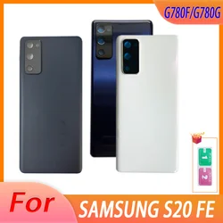 New For Samsung S20FE Battery Back Cover Panel Rear Door Housing Case Camera Lens Replace