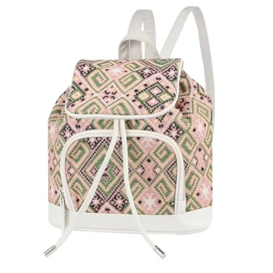 

Lily queen Fashion Small Purse Backpack Lightweight for Women Colorful