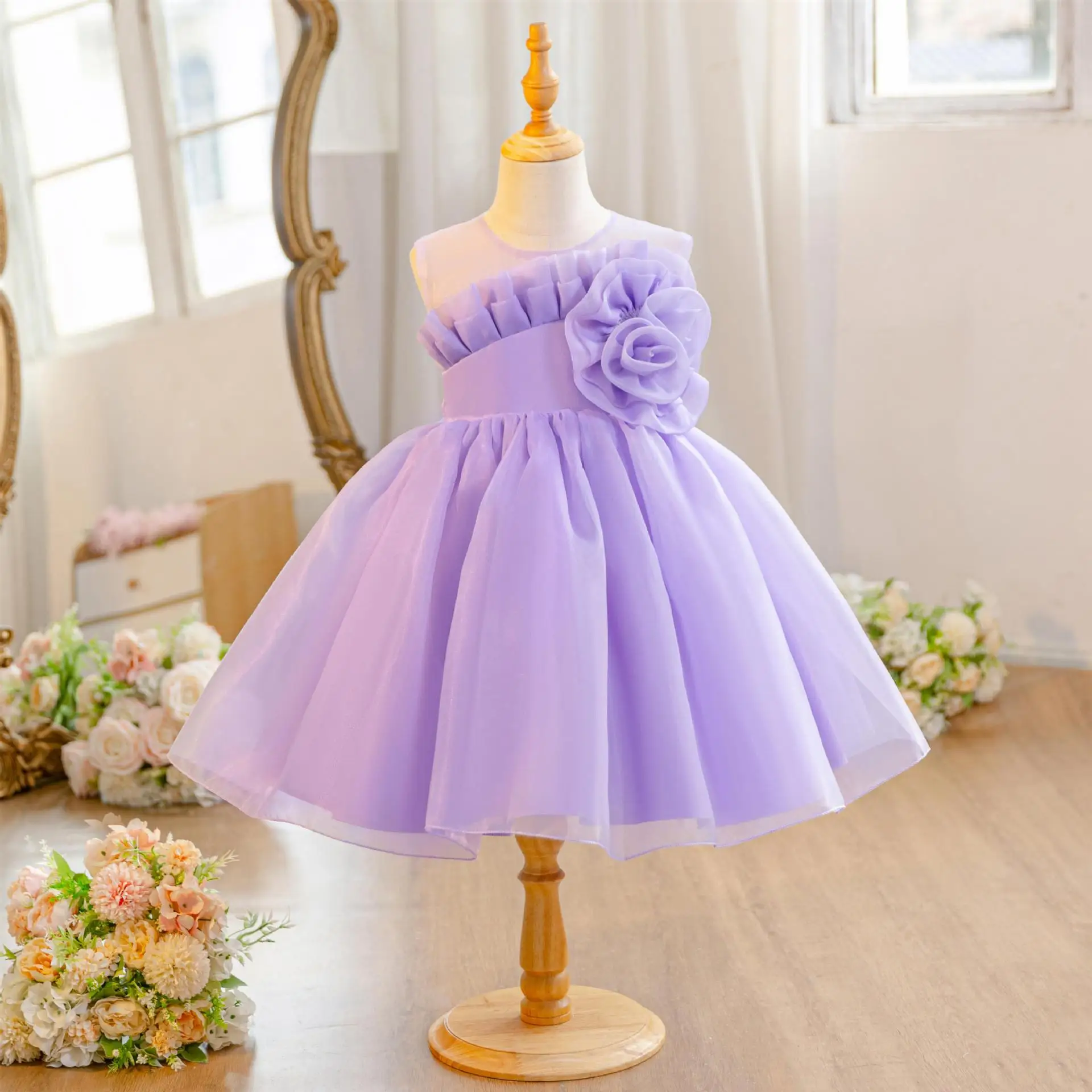 

Летние платья HETISO для девочек 1-5 лет: цветочные, без рукавов, с оборками, бальные платья принцессы для повседневной носки и дня рождения