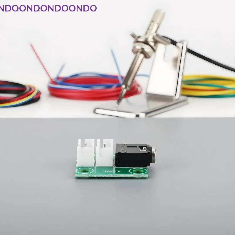 

1PCS 3.5MM Headphone Audio Signal Transfer XH2.54 3P Terminal Lead Amplifier Chassis DIY Wiring Board