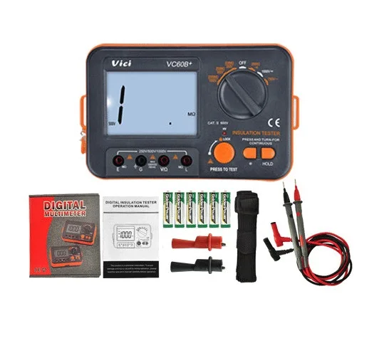 Vicimeter VC60E Insulation resistance tester DC 1000V battery internal resistance tester