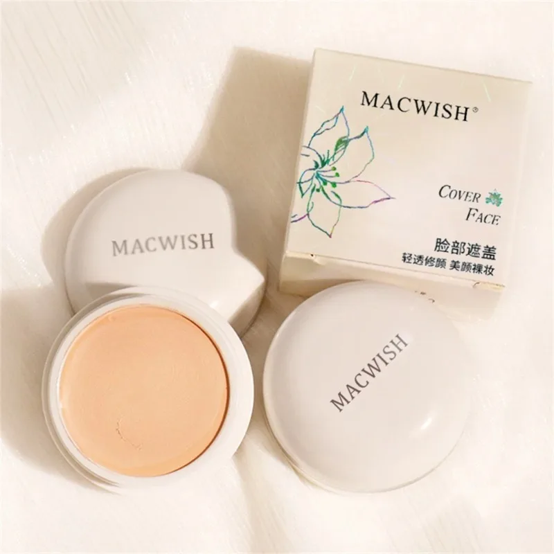 Concealer Cream Waterproof Long Lasting Full Coverage Tattoos Marks Dark Circles Concealer Moisturizing Foundation Face Makeup