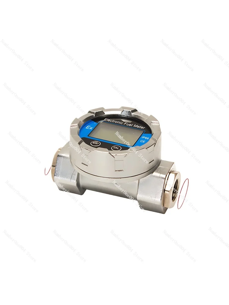 

K24 IP67 Digital Flow Meter | Turbine Liquid Measurement | Industrial Fuel Monitoring System